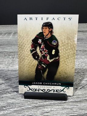 NHL | 2021-22 UD Artifacts Hockey #6: Arizona Coyotes: Jakob Chychrun - Card